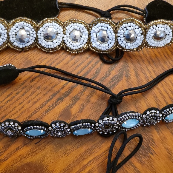 4 pc boho jewel headband set - Picture 2 of 3